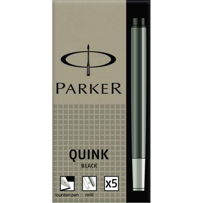 Чернильный картридж PARKER ДЛЯ ПЕРЬЕВОЙ РУЧКИ, ЧЕРНЫЙ S0116200 Чернильный картридж PARKER ДЛЯ ПЕРЬЕВОЙ РУЧКИ, ЧЕРНЫЙ S0116200