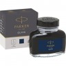 Флакон чернил PARKER для перьевой ручки, чернила сине-черного цвета CW1950378
