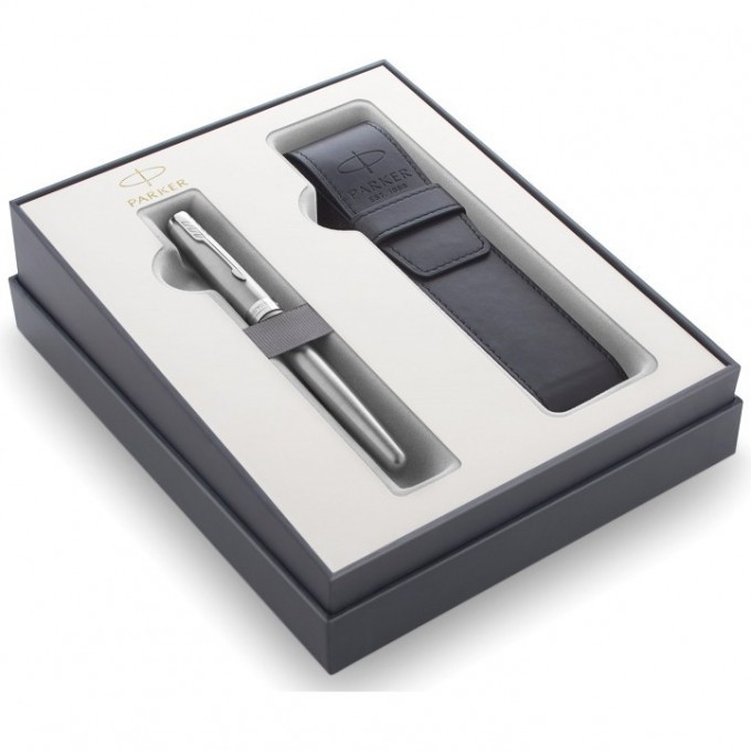 Набор PARKER SONNET GIFT 20 STAINLESS STEEL CT с перьевой ручкой и чехлом 2121708 Набор PARKER SONNET GIFT 20 STAINLESS STEEL CT с перьевой ручкой и чехлом 2121708