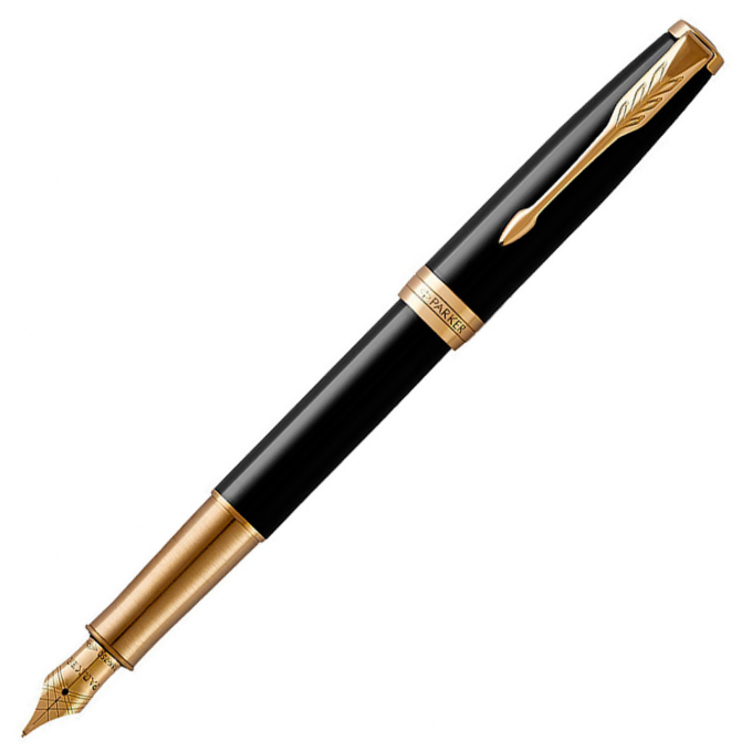 Перьевая ручка PARKER ESSENTIAL SONNET LAQUE BLACK GT F 1931527 Перьевая ручка PARKER ESSENTIAL SONNET LAQUE BLACK GT F 1931527