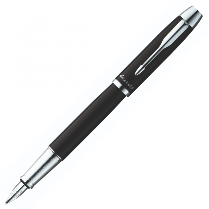 Перьевая ручка PARKER IM METAL BLACK CT S0856180 Перьевая ручка PARKER IM METAL BLACK CT S0856180