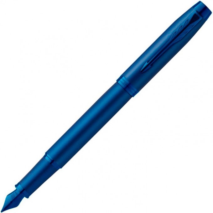 Перьевая ручка PARKER IM MONOCHROME F328 BLUE PVD F 2172963 Перьевая ручка PARKER IM MONOCHROME F328 BLUE PVD F 2172963