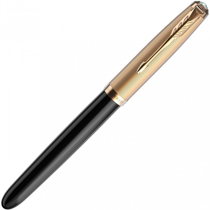 Ручка перьевая PARKER 51 PREMIUM Black GT F золото 18K 2123511 Ручка перьевая PARKER 51 PREMIUM Black GT F золото 18K 2123511