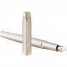 Ручка перьевая PARKER IM MONOCHROME F328 CHAMPAGNE PVD M 2172954