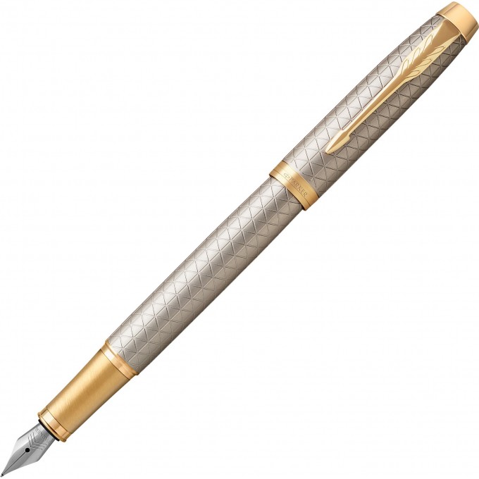 Ручка перьевая PARKER IM PREMIUM WARM GREY GT, F CW1931684 Ручка перьевая PARKER IM PREMIUM WARM GREY GT, F CW1931684