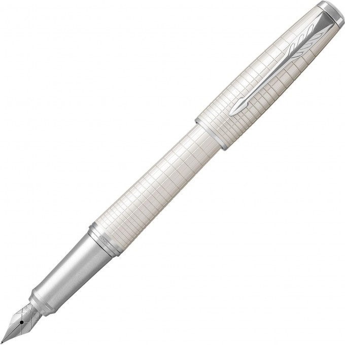 Ручка перьевая PARKER URBAN PREMIUM PEARL METAL CT, F 1931609 Ручка перьевая PARKER URBAN PREMIUM PEARL METAL CT, F 1931609