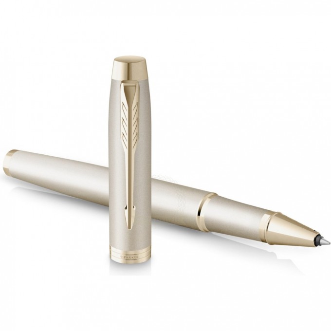 Ручка роллер PARKER IM MONOCHROME T328 CHAMPAGNE PVD F 2172955 Ручка роллер PARKER IM MONOCHROME T328 CHAMPAGNE PVD F 2172955