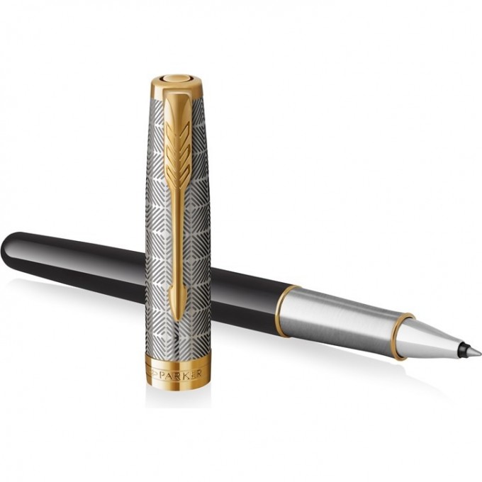 Ручка роллер PARKER SONNET PREMIUM T537 METAL BLACK GT F CW2119786 Ручка роллер PARKER SONNET PREMIUM T537 METAL BLACK GT F CW2119786