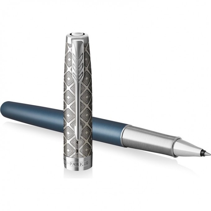 Ручка роллер PARKER SONNET PREMIUM T537 METAL BLUE CT F 2119745 Ручка роллер PARKER SONNET PREMIUM T537 METAL BLUE CT F 2119745