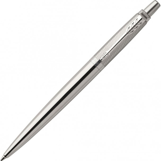 Ручка шариковая PARKER JOTTER PREMIUM STAINLESS STEEL DIAGONAL CT, M 1953197 Ручка шариковая PARKER JOTTER PREMIUM STAINLESS STEEL DIAGONAL CT, M 1953197