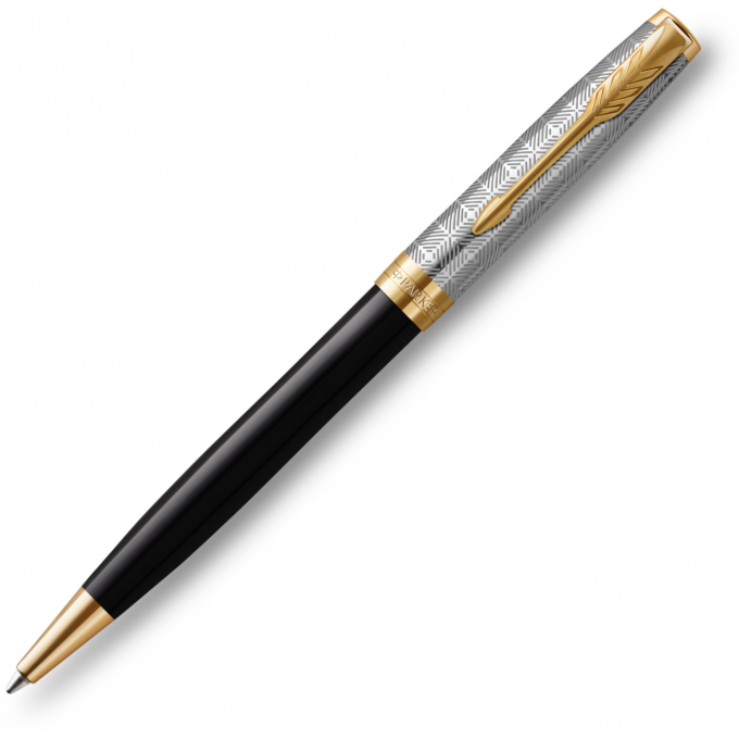 Ручка шариковая PARKER SONNET PREMIUM K537 Metal Black GT M CW2119787 Ручка шариковая PARKER SONNET PREMIUM K537 Metal Black GT M CW2119787