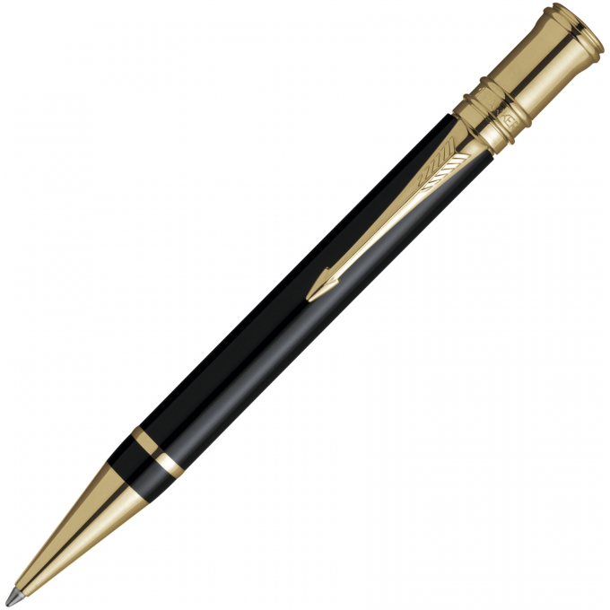 Шариковая ручка PARKER DUOFOLD K74 INTERNATIONAL BLACK GT М S0690500 Шариковая ручка PARKER DUOFOLD K74 INTERNATIONAL BLACK GT М S0690500