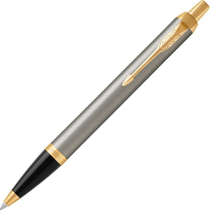 Шариковая ручка PARKER IM BRUSHED METAL GT, M CW1931670 Шариковая ручка PARKER IM BRUSHED METAL GT, M CW1931670