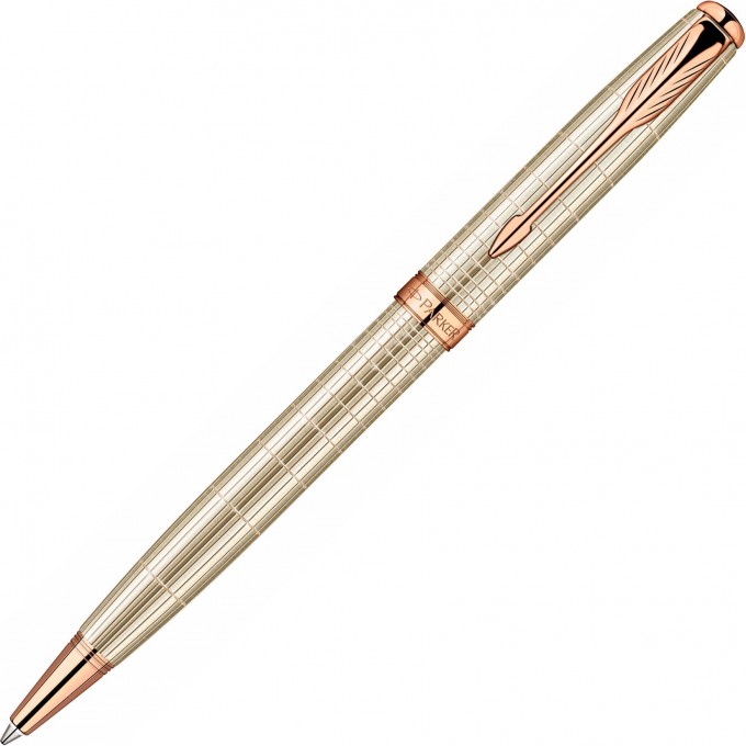 Шариковая ручка PARKER SONNET FEMININE SILVER PGT, M 1859493 Шариковая ручка PARKER SONNET FEMININE SILVER PGT, M 1859493