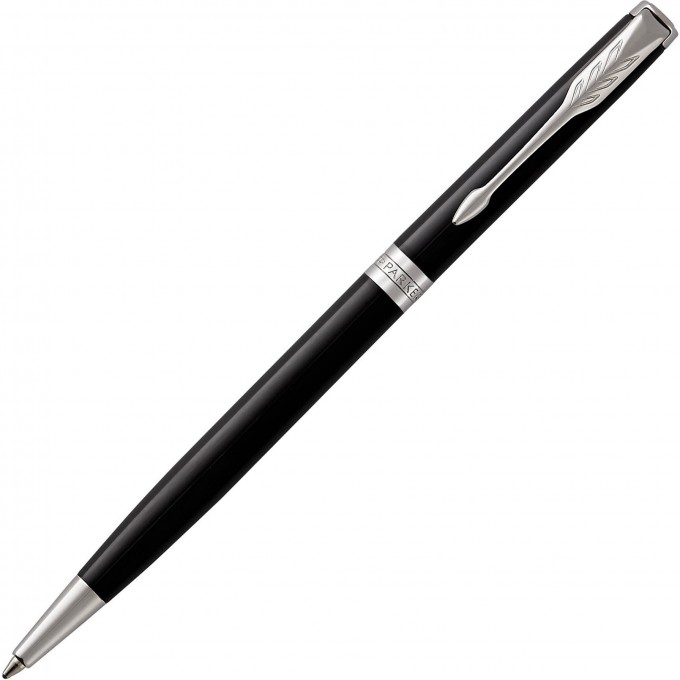 Тонкая шариковая ручка PARKER ESSENTIAL SONNET LAQUE BLACK CT М 1931503 Тонкая шариковая ручка PARKER ESSENTIAL SONNET LAQUE BLACK CT М 1931503
