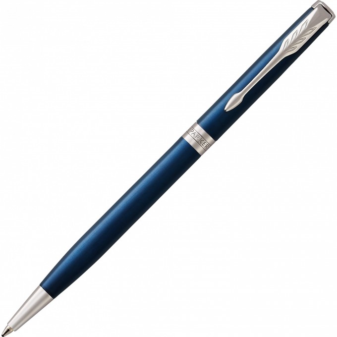 Тонкая шариковая ручка PARKER ESSENTIAL SONNET LAQUE BLUE CT М 1945365 Тонкая шариковая ручка PARKER ESSENTIAL SONNET LAQUE BLUE CT М 1945365