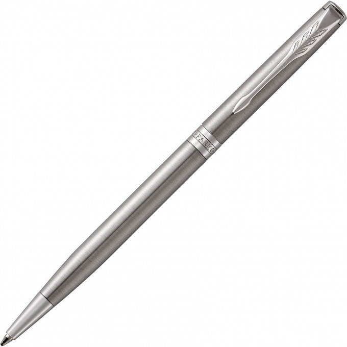 Тонкая шариковая ручка PARKER ESSENTIAL SONNET STAINLESS STEEL CT М 1931513 Тонкая шариковая ручка PARKER ESSENTIAL SONNET STAINLESS STEEL CT М 1931513